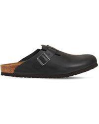 Birkenstock - Boston Sfb Leather Sandals - Lyst