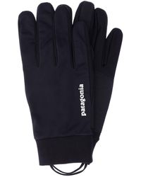 Patagonia Guanti "Wind Shield" - Nero