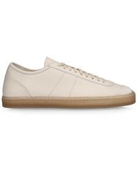 Lemaire - Linoleum Basic Leather Sneakers - Lyst