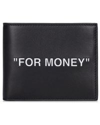 Off-White c/o Virgil Abloh - Quote Leather Bi-fold Wallet - Lyst