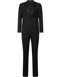 Tagliatore - Bruce Single Breasted Wool Suit - Lyst