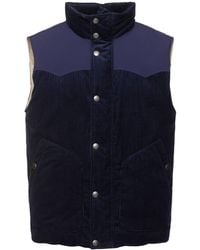Brunello Cucinelli - パッデッドコーデュロイベスト - Lyst