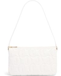 Christian Louboutin - Loubile Cl Embossed Leather Shoulder Bag - Lyst