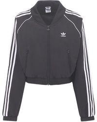 adidas pink crop jacket
