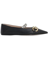 gucci deva ballet flats