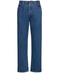 The Row - Morton Cotton Denim Jeans - Lyst