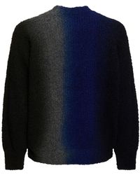 Sacai - Pull-over en maille tie & dye - Lyst