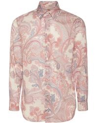 Etro - Camicia stampa paisley - Lyst