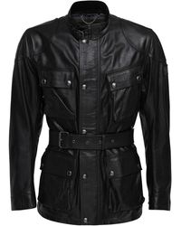Belstaff Leather jackets for Men | Online Sale up to 50% off | Lyst