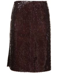 16Arlington - Wile Sequined Midi Skirt - Lyst