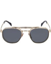 David Beckham - Db Squared Metal Clip-on Sunglasses - Lyst