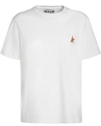 Golden Goose - Star-print Cotton T-shirt - Lyst