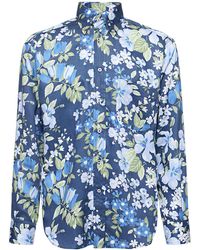 Tom Ford - Floral Lyocell Fluid Fit Leisure Shirt - Lyst