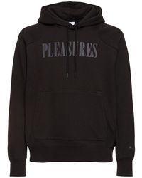 PUMA - Pleasures Logo Hooded Sweatshirt - Lyst