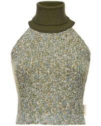 ANDERSSON BELL - Sleeveless Fluffy Knit Top - Lyst
