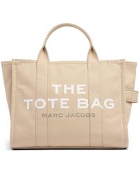 Marc Jacobs - The Medium Tote Cotton Canvas Bag - Lyst