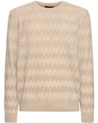 Missoni - Monogram Cashmere Knit Sweater - Lyst