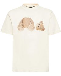 Palm Angels Bear コットンジャージーtシャツ - ホワイト