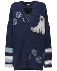 loewe oversized cardigan