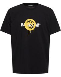Barrow - Printed Cotton T-shirt - Lyst