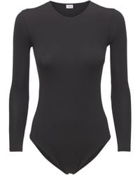 Balenciaga - Stretch Jersey Bodysuit - Lyst