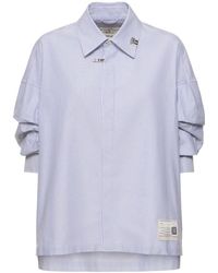 Maison Mihara Yasuhiro - Roll Up Sleeve Shirt - Lyst