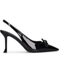 Ferragamo - 85Mm Arlene Patent Leather Heels - Lyst