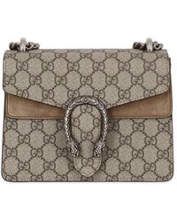 Gucci Dionysus GG Supreme Mini Shoulder Bag - Beige • Price »