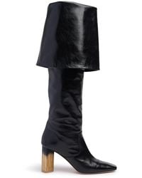 Chloé - 85mm Georgia Leather Tall Boots - Lyst