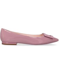 Roger Vivier - Lvr Exclusive Gommettine Leather Flats - Lyst