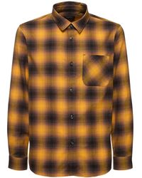 A.P.C. - Hemd Aus Baumwollflannell Mit Karodruck - Lyst