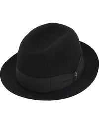 Borsalino Cappello "Alessandria" In Feltro - Nero