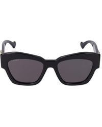 Gucci - Katzenaugen-sonnenbrille Aus Acetat "gg1422s" - Lyst