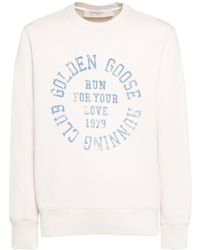 Golden Goose - Journey Running Club Cotton Sweatshirt - Lyst