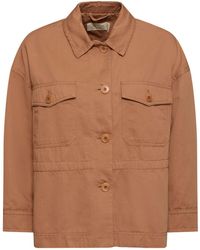 Weekend by Maxmara - Damen Jacke Aus Baumwolle Und Leinen „Eger“ - Lyst