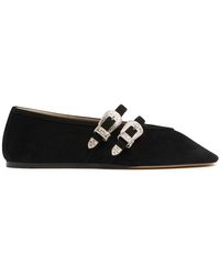 Le Monde Beryl - Femme Ballerines En Daim Claudia 10 Mm - Lyst