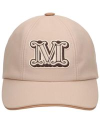 Max Mara - Cappello baseball libero con logo - Lyst