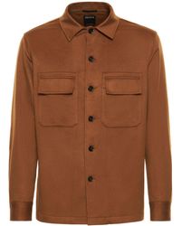 ZEGNA - Herren Overshirt Aus Reinem Kaschmir - Lyst
