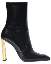 Saint Laurent - Auteuil High Heel Boots - Lyst