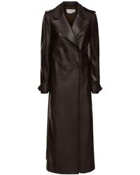 Gabriela Hearst - Houstt Leather Long Coat - Lyst