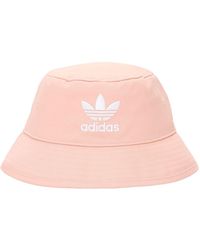 bucket hat adidas rosa