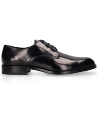 Tod's - Abrasivato Leather Lace-Up Shoes - Lyst