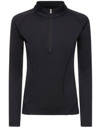 Perfect Moment - Thermal Back Seam 1/2 Zip Top - Lyst