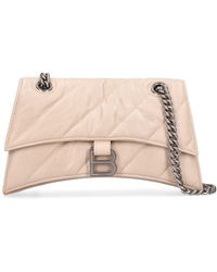 Balenciaga - Petit sac en cuir matelassé avec chaîne crush - Lyst