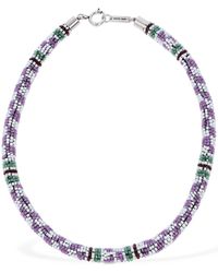 Isabel Marant - Betsy Beaded Collar Necklace - Lyst