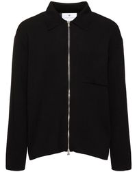 Seven Gauge - ジップアップクレープオーバーシャツ - Lyst