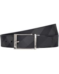 Burberry - 35mm Louis Leather Belt - Lyst
