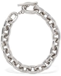 Rabanne - Xl Link Short Chain Necklace - Lyst