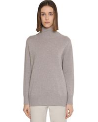 Max Mara Cashmere Knit Jumper - Grey
