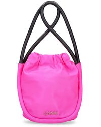 mini knot bag ganni